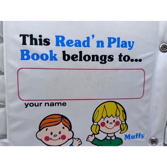 Muffy’s & Billy’s Read N Play Activity Book, Vintage, Baby Soft Book, Learning - Picture 9 of 11